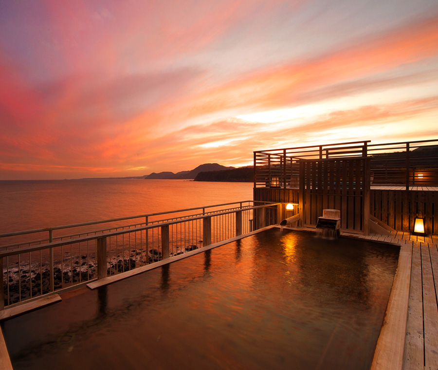 伊豆 稲取温泉 石花海の温泉